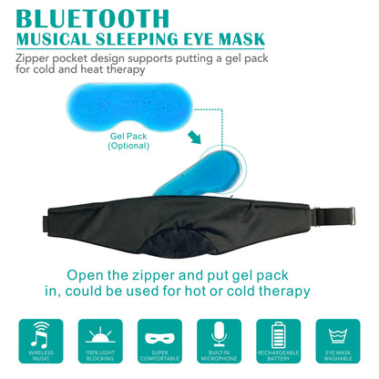Masque de nuit connecté Bluetooth 5.2